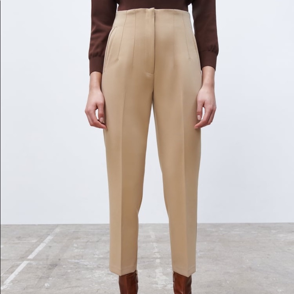 NWT Tan Zara Pants